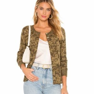 Talbots Petites Pure Italian Merino Wool Button-Up Cardigan – Small